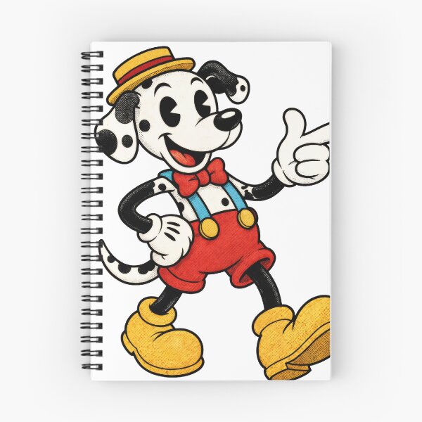 Item preview, Sticker - Decal - Retro Dalmatian Toon Delight designed and sold by ForeverPrintsOK.