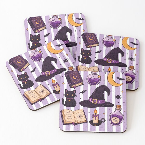 Item preview, Spooky Magic Sticker, Witchy Halloween Sticker designed and sold by TeeVerse27.