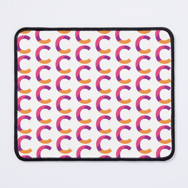 Item preview, Retro Color Block Letter C – Geometric Initial Monogram Design designed and sold by Fontaine Color Co..