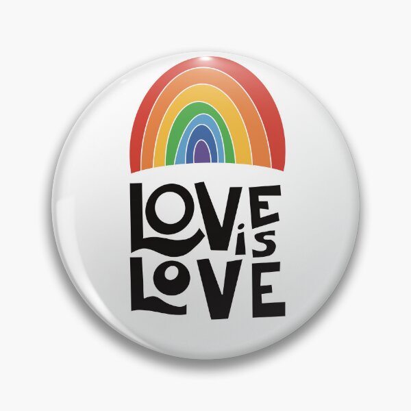 Item preview, Love Is Love Rainbow Typography | LGBTQ+ Pride designed and sold by Becky-Poppins.