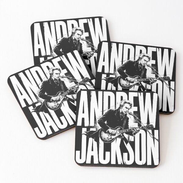 Item preview, Andrew Jackson Guitar designed and sold by theartfulaspie.