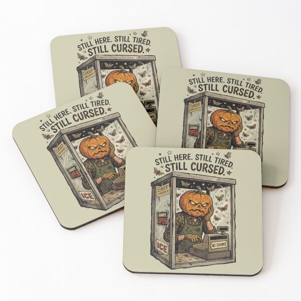 Item preview,  Grumpy Pumpkin Head Convenience Store Cashier designed and sold by Dream Capsules.