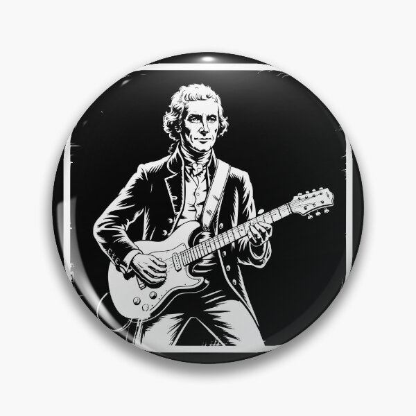 Item preview, Thomas Jefferson Guitar designed and sold by theartfulaspie.