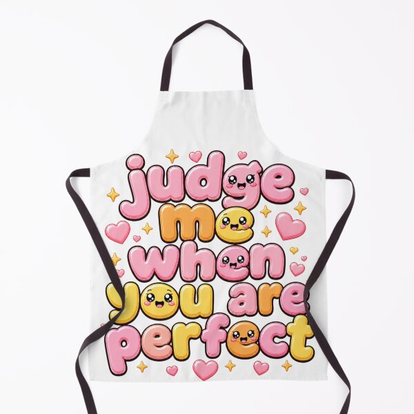 Item preview, Judge Me When You Are Perfect | Sassy Kawaii Pastel Y2K Aesthetic designed and sold by Dulxoz.