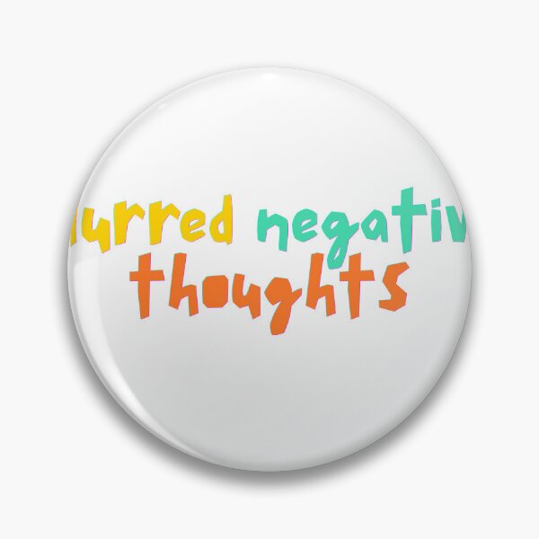 Item preview, Blurred negative thoughts designed and sold by ArtistTejal.