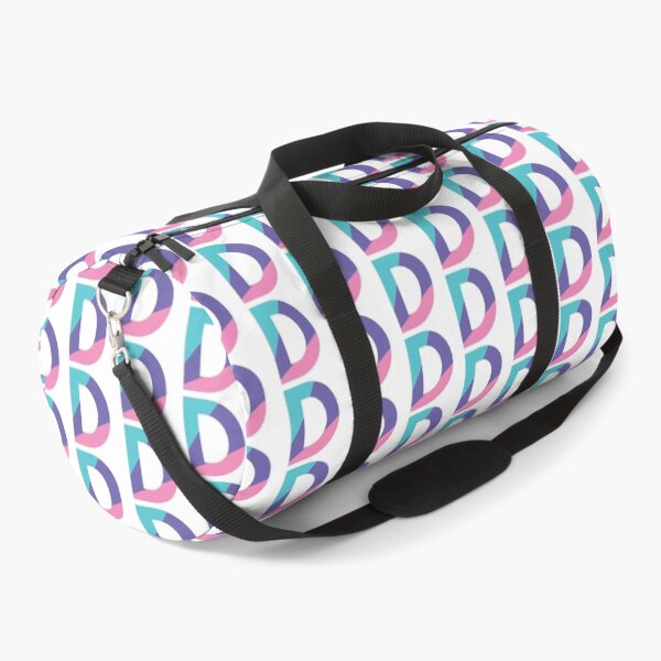 Item preview, Retro Color Block Letter D – Geometric Initial Monogram Design designed and sold by Fontaine Color Co..