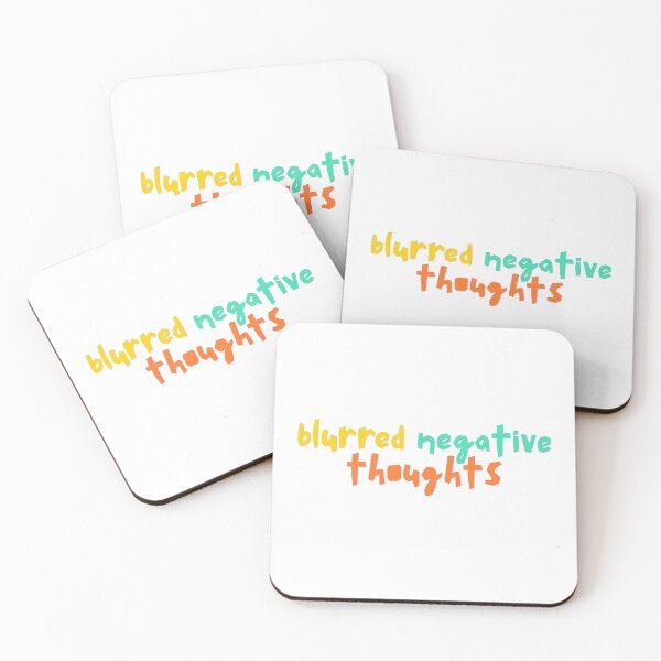 Item preview, Blurred negative thoughts designed and sold by ArtistTejal.