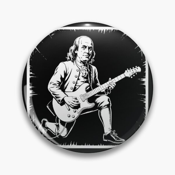 Item preview, Benjamin Franklin Guitar designed and sold by theartfulaspie.