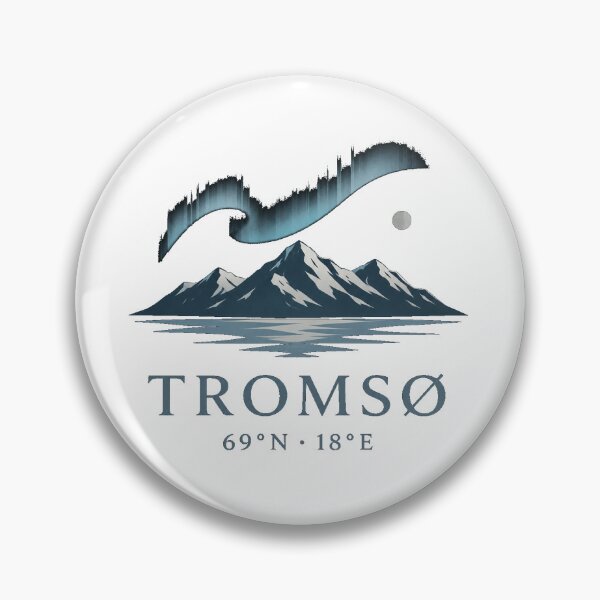 Artikelvorschau, Tromsø-Koordinaten entworfen und verkauft von ChicClicker.