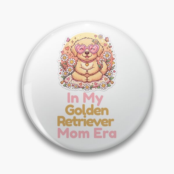 Item preview, In My Golden Retriever Mom Era 2026, Cute Kawaii Dog Mom Gift, Mother's Day Sticker designed and sold by natayzedes.