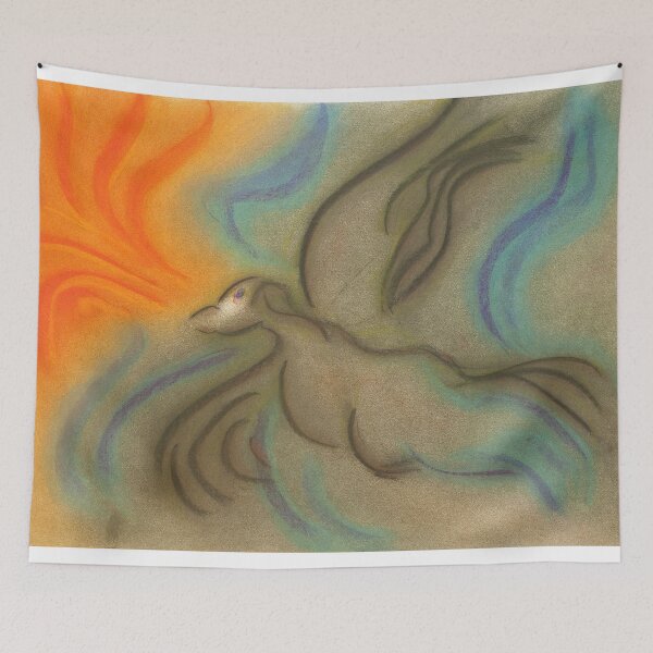 Item preview, Underwater Flight designed and sold by MyDadsHippieArt.