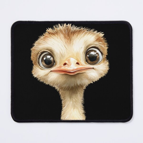 Item preview, Cute Fluffy Baby Ostrich Big Eyes designed and sold by Mr Lee.
