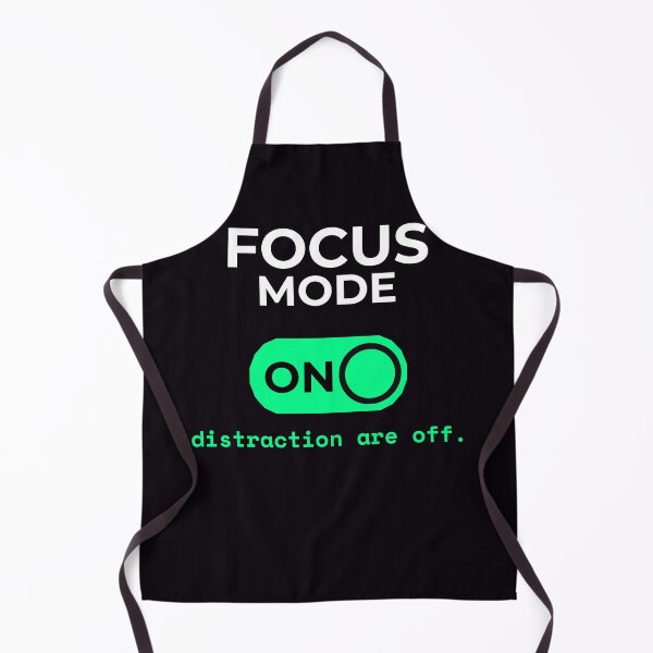 Item preview, FOCUS MODE ON – Minimal Productivity Motivation Design designed and sold by Luashvili.