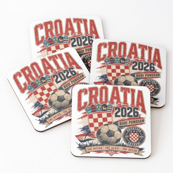 Item preview, Croatia 2026 Football World Cup Glory | Vatreni Fan Supporter Shirt designed and sold by rushaib.