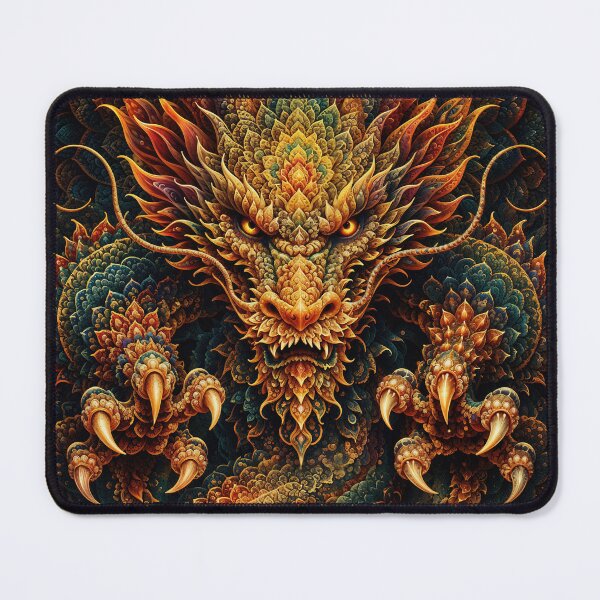 Item preview, Psychedelic Mandala Dragon designed and sold by Newstreams.