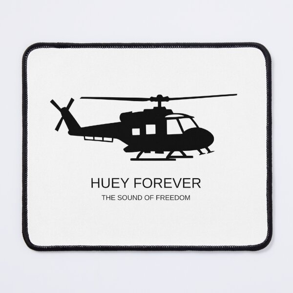 Artikelvorschau, Huey Forever – UH-1 Hubschrauber-Silhouette Luftfahrtdesign entworfen und verkauft von onubi.