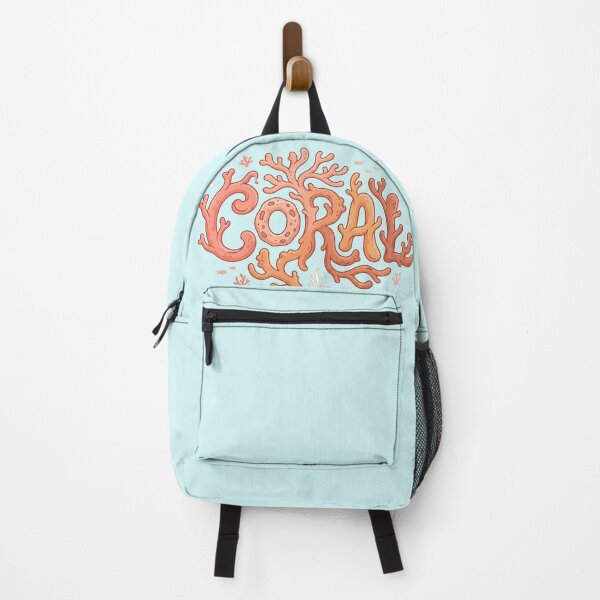 Item preview, Coral – Groovy Coastal Word Design designed and sold by Sea Gem.
