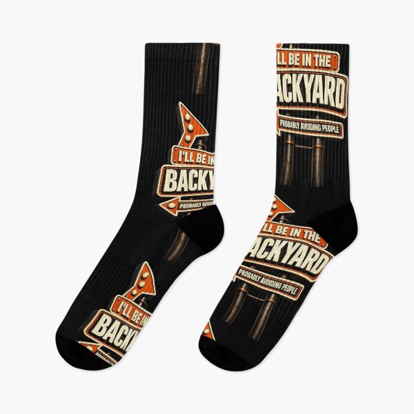 Item preview, I'll Be In The Backyard designed and sold by XYZ Studio.