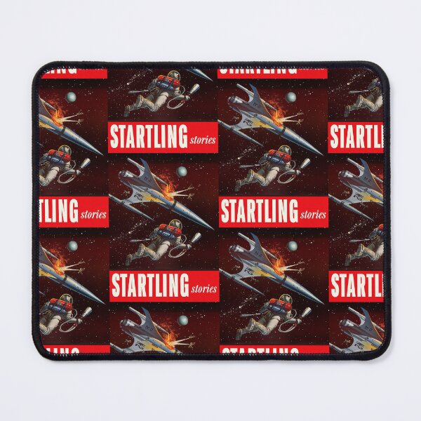 Item preview, Vintage Startling Stories Cover – Classic Retro Sci‑Fi Explosion Scene designed and sold by Analog Aura .