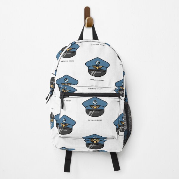 Item preview, Captain On Board - Pilot Captain Hat Aviation Design designed and sold by onubi.