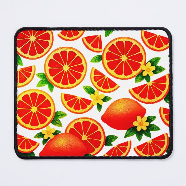 Item preview, Vibrant Citrus Grapefruit Summer Pop Art Pattern designed and sold by TrinovaCreates.