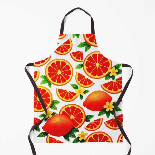 Item preview, Vibrant Citrus Grapefruit Summer Pop Art Pattern designed and sold by TrinovaCreates.
