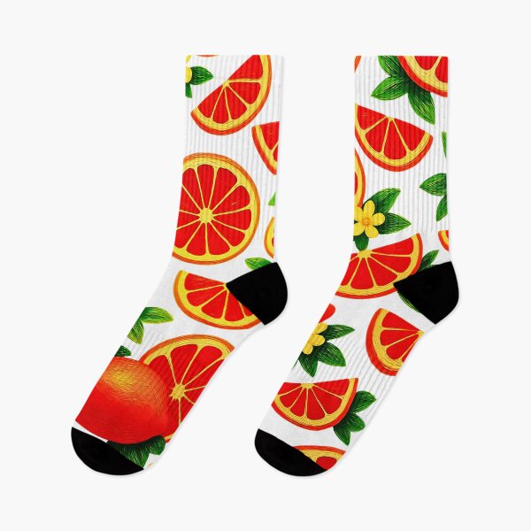 Item preview, Vibrant Citrus Grapefruit Summer Pop Art Pattern designed and sold by TrinovaCreates.