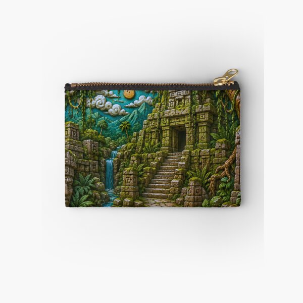 Item preview, The Hidden Ruins | Jungle Temple Adventure Art designed and sold by IGLCreative.