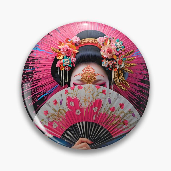 Aperçu de l'œuvre Geisha japonaise créée et vendue par Vivanima.