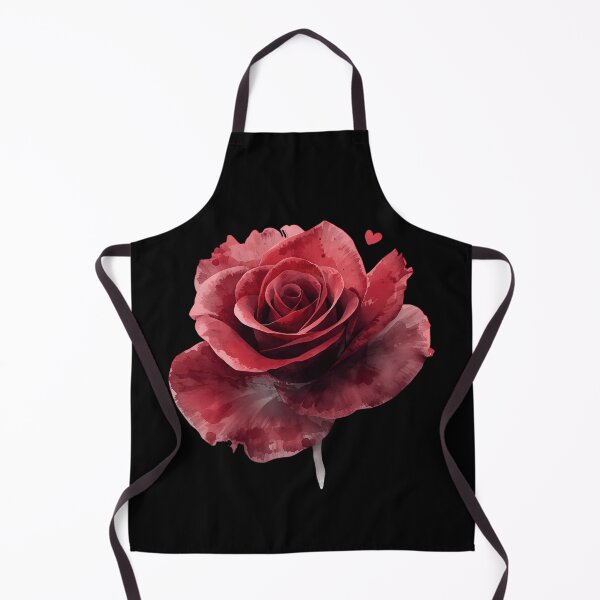 Item preview, Red rose watercolor designed and sold by uunaa.