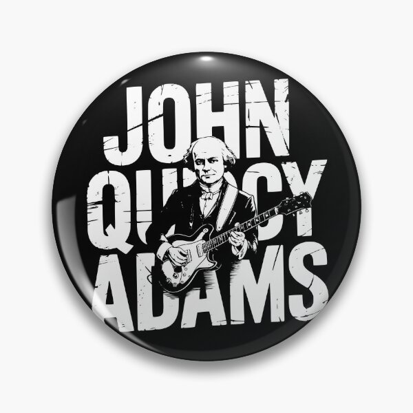 Item preview, John Quincy Adams Guitar designed and sold by theartfulaspie.
