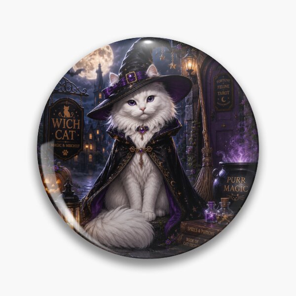 Item preview, Witch Cat Magic & Mischief designed and sold by AstraDrip Studio.