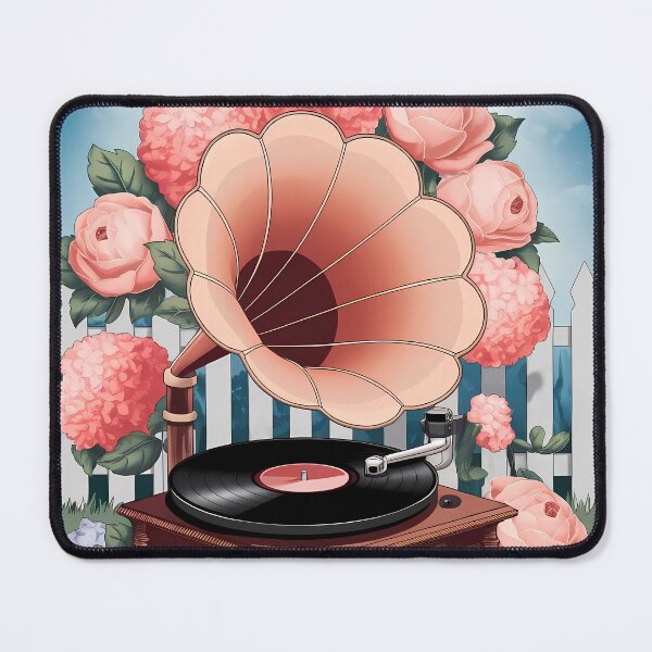 Item preview, A Gramophone Among Roses - International Music day designed and sold by Art-Arcade6.