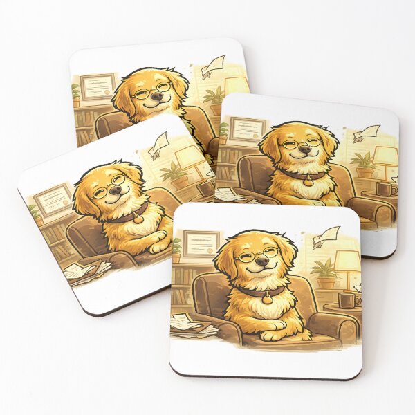 Item preview, Golden Retriever Therapist Good Boy Guaranteed designed and sold by PatiImagination.