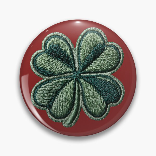 Item preview, Four Leaf Clover Embroidery designed and sold by MegaNovaArt.