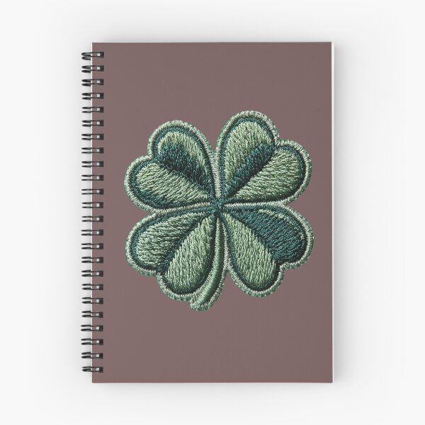 Item preview, Four Leaf Clover Embroidery designed and sold by MegaNovaArt.