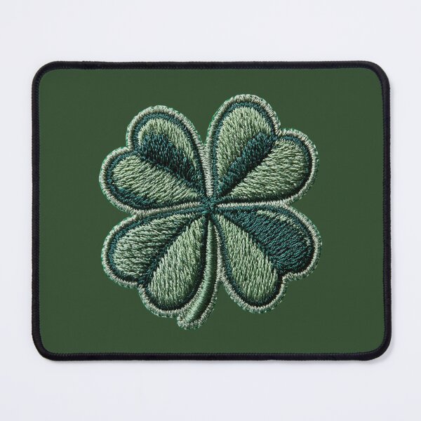 Item preview, Four Leaf Clover Embroidery designed and sold by MegaNovaArt.