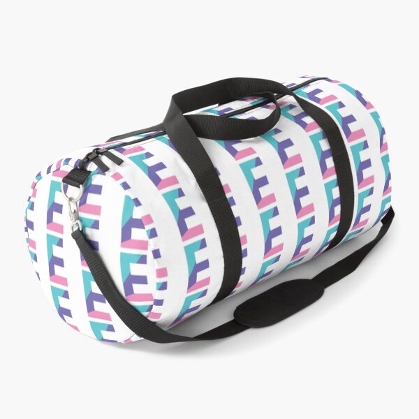 Item preview, Retro Color Block Letter E – Geometric Initial Monogram Design designed and sold by Fontaine Color Co..