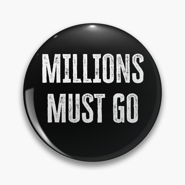 Item preview, Millions Must Go designed and sold by 519xdesign.