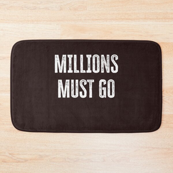 Item preview, Millions Must Go designed and sold by 519xdesign.