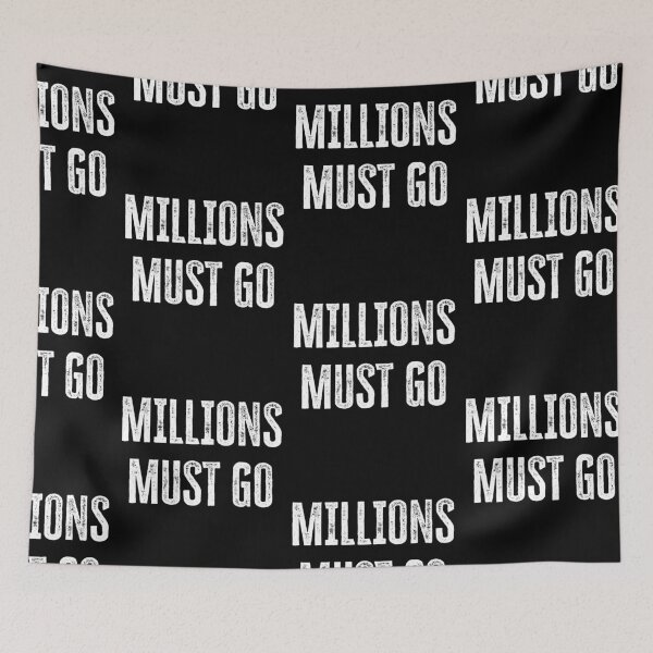 Item preview, Millions Must Go designed and sold by 519xdesign.