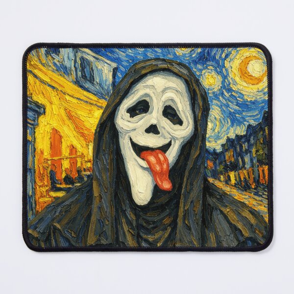 Item preview, Ghostface Van Gogh designed and sold by chilluminati.