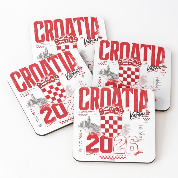 Item preview, Croatia 2026 Football World Cup Glory | Vatreni Fan Supporter Shirt designed and sold by rushaib.