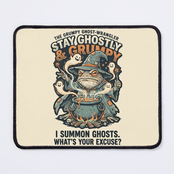 Item preview, Frog Magician Summoning Tiny Ghosts designed and sold by Dream Capsules.