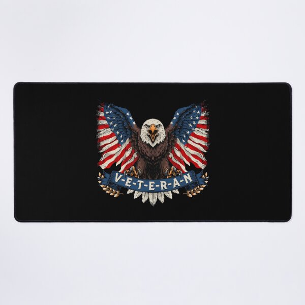 Item preview, Veteran Alphabet American Flag Patriotic Military Veteran designed and sold by Redgiant87x.