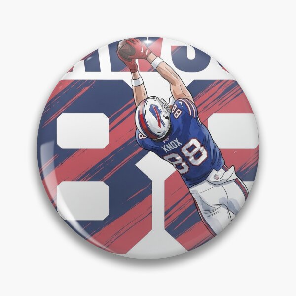 Item preview, Retro Dawson Knox 88 - Buffalo Football Playmaker designed and sold by Thogan0416.