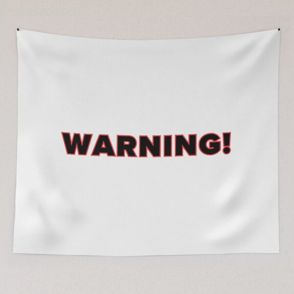 Item preview, Warning! designed and sold by jamesgerardking.