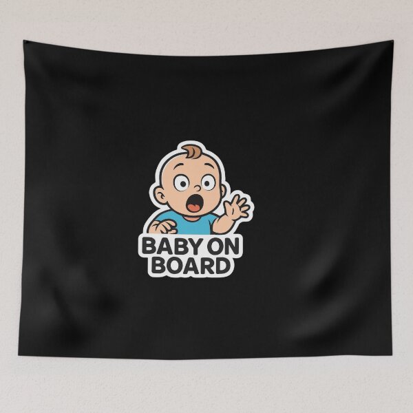Item preview, baby on board designed and sold by ELdante.
