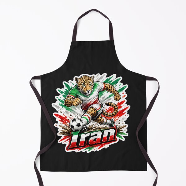 Item preview, Iran Persian Leopard Soccer Mascot designed and sold by Ambroa Stuff.