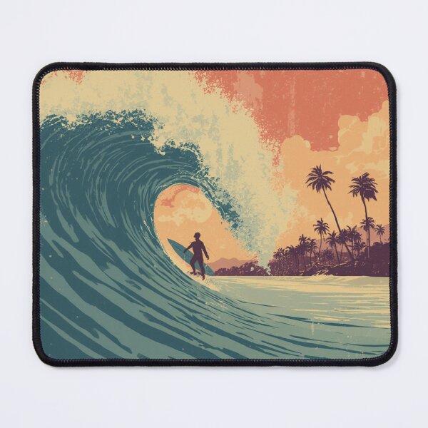Item preview, Vintage Surf Paradise  designed and sold by CREATIVO STUDIO.